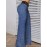Cross Waist Wide Leg Pants, Casual Loose Mesh Stitching Pants, Women's Clothing